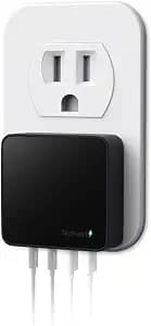 Nekmit USB C Charger, Fast Thin Flat 52W 4-Port Wall Charger with Two 20W Power Delivery and 2 USB Port for iPhone 14/14 Pro/14 Pro Max, Galaxy, Pixel, iPad Pro, AirPods Pro and More, Upgraded