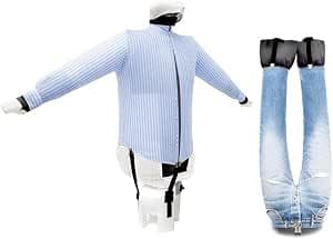 Eolo Stiracamicie Trousers SA04 Stainless Steel Automatic Ironing Shirts Professional Vertical Ironing Robotic Ironing Trousers 2 Programs Made in Italy 5 Years Warranty A++ Efficiency