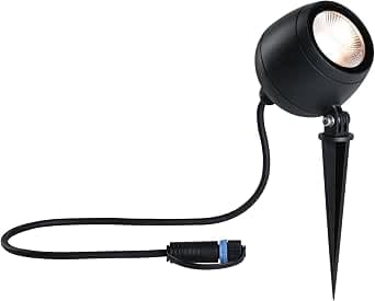 Paulmann 94774 Plug & Shine LED garden floodlight Kikolo IP65 7,2W 460lm dimmable 261mm Anthracite plastic/aluminium 3000K outdoor luminaire