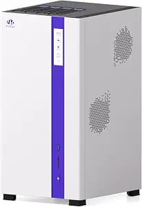 NIMO AI NAS, Agentic Computer Mini PC and AI Server, AMD Ryzen 7 PRO 8845HS | Supports Nvidia RTX 5060 GPU, up to 132TB ZFS Hybrid Storage, Dual 10GbE, Agentic computer for 24hr AI agent