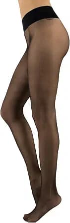 CALZITALY Seamless Sheer Tights with Comfortable Waistband, 15 Dernier Pantyhose