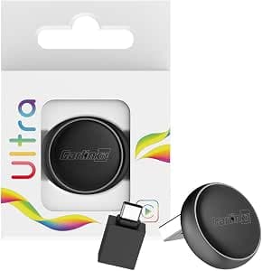 Carlinkit Mini Ultra Wireless CarPlay & Android Auto Adapter, Convert Factory Wired to Wireless, USB-A/USB-C Fast Connection for iPhone & Android 11+, Plug & Play Car Play Dongle, OTA Upgrade