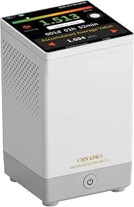 RM-73 Radon Meter with Audible and Visual Alarm Touch Screen Colour LCD for Long-Term Monitoring of Radon Concentration in Home or Basement in Bq/m³ or pCi/L