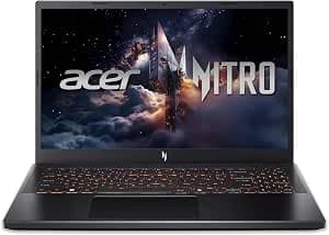 acer Nitro V 15.6" Full HD IPS LED-Backlit 165Hz Display, Gaming Laptop, Intel Core i5 13420H, NVIDIA GeForce RTX 5050, 1TB PCIe Gen4 SSD, Gigabit LAN, 2x2 WiFi 6, Bluetooth 5.4, 16GB DDR4 RAM