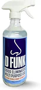 Ardent D Funk Odor Eliminator for Strong Odor, 16 oz. Bottle, Fabric Deodorizer Spray to Remove Smells and Odors, Carpet Cleaner, Pet Supplies, Sport Shoes and Equipment, Coolers, Made in USA