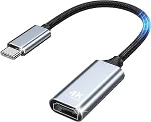 USB C to HDMI Adapter, Type-C to HDMI 4K Adapter, For iPhone 15, MacBook Pro,Air,iPad Pro, Pixelbook, Dell XPS,Microsoft, Samsung Galaxy,Surface Book (USBC TO HDMI)