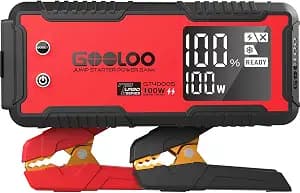 GOOLOO GT4000S 12V 4000A Peak Jump Starter with 100W Two-Way Fast Charging