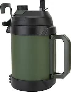 Hydraful Gallon Jug, 128oz Large Insulated Stainless Steel Sports Water Jug, Large Triple Wall Vacuum Insulation Water Bottle-Keeps Cold up to 48 Hrs-Sweat Proof,for Gym, Hiking & Camping