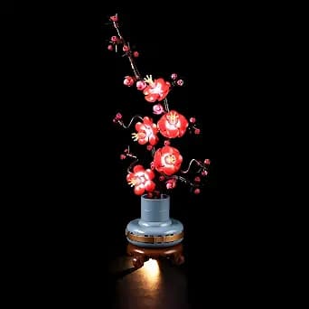 LIGHTAILING Light for Lego-10369 Plum-Blossom - Led Lighting Kit Compatible with Lego Building Blocks Model - NOT Included The Model Set