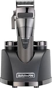 Babyliss Pro Snap FX Hair Clipper, Professional Hair Clipper, Dual Battery, DLC Blades, Cordless for Salon, Barber and Home Use