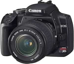 Canon Rebel XTi DSLR Camera with EF-S 18-55mm f/3.5-5.6 Lens
