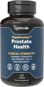 Naturalis TheraProstate™ Complex 60 Softgels | for Prostate & Urinary Flow | Comprehensive Prostate Support designed to help reduce nighttime bathroom trips and promote better sleep quality.*