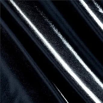 AK TRADING CO. 60" Wide Foil Lame Knit Metallic Stretch Spandex Fabric - Shiny Black - by The Yard