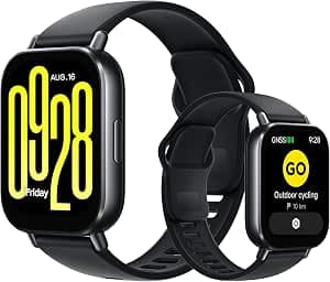 XIAOMI Redmi Watch 5 Active Smartwatch with 2 Inch LCD Display, Bluetooth Calls, 18 Days Autonomy, 5ATM Water Resistance, Heart Rate and SpO2 Monitor, 140+ Fitness Modes, Black