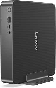 Lenovo IdeaCentre Mini 01Q8X10 – Copilot+ PC with Snapdragon X X1‑26‑100, 32GB LPDDR5x, 512GB PCIe 4.0 SSD & Adreno Graphics | Windows 11 Home – Luna Grey