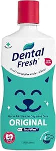 Dental Fresh Original Water Additive for Dogs & Cats, 17 Fl Oz, Daily Teeth & Breath Care to Help Freshen Breath