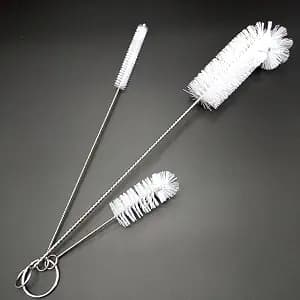 Living and Giving 3Pcs Set of Bottle Brush Flexible Cleaning Brushes Kitchen Nylon Multifunction Clean Brush Set