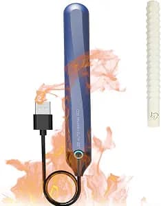 Heating Stick Heater Heating Stick USB【Quick Heating Auto Temperature Control】 Drying Stick Diatomite Water Absorption Stick 2-Piece Set