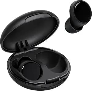 45dB Noise-Blocking Ear Plugs – Quiet Bedroom Rest, Mute Commute Rumble & Work Distractions. 8 Tips (XS-L) Black