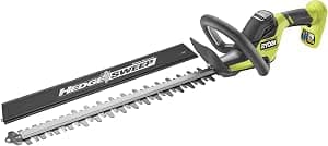RYOBI - Cordless Hedge Trimmer 18V One+ RY18HT50A-0 – Blade 50 cm, Distance 24 mm, Rotating Handle, Lightweight and Handled – Ideal for Hedge Trimming - Battery Not Included