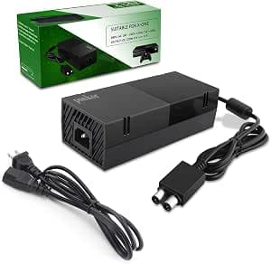 Ponkor Power Supply for Xbox One, AC Cord Replacement Power Brick Adapter 100-240V Compatible with Xbox One 360