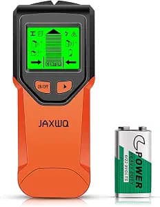 Stud Finder Wall Scanner - 5 in 1 Stud Finder Tool w/Microprocessor Chip and HD LCD Display, Stud Detector Beam Finders for the Center and Edge of Wood AC Wire Metal Studs Joist Pipe