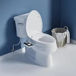 Samodra Bidet Attachment with Raised Toilet Seat Elongated