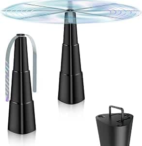 Fly Repellent, Pack of 2, Fly Repellent Fan, Fly Repellent, Portable Anti Fly and Mosquito Protection, Fan, Fly Fan for Kitchen, Restaurants