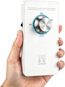 Air Purifier with Ozone, Air Purifier for Bedroom, Bathroom, Pets, Formaldehyde and Odors, High Efficiency - White