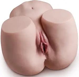 13.5LB Male Masturbator Sex Doll for Men, Flesh Realistic Pocket Pussies Big Butt Ass Light Male Love Doll Sex Toy for Men, Adult Toys with Vagina Anal Sex
