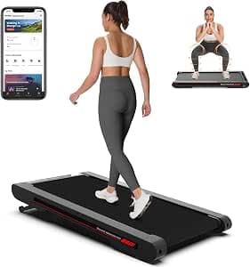 Sperax Walking Vibration Pad, 4 in 1 Treadmill, Walking Treadmill Pad for Home, Treadmills with Remote Control and APP