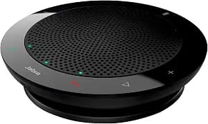 Jabra 7410-209 Model Speak 410 USB Speakerphone, Plug and Play Solution, Works with All PCs, Outstanding Sound Quality, Full Compatibility with UC Systems & VoIP Clients, LED Indicators