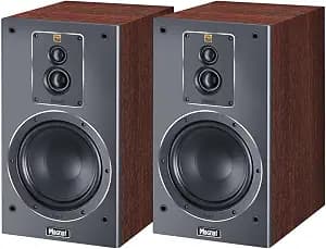 Magnat Signature 503 170W 3-Way Bass Reflex Shelf Speaker, Mocca, Pair