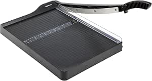 Amazon Basics Paper Trimmer - 15" Blade, 10 Sheet Capacity
