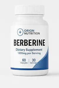 Berberine HCl 1200mg, 60 Vegetarian Capsules - Gluten Free & Non-GMO