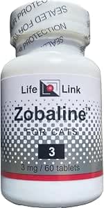LifeLink's Zobaline for Cats 3mg x 60 Tablets