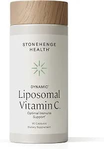 Stonehenge Health Dynamic Liposomal Vitamin C 1500mg - 90 Capsules - Advanced Formula - Phospholipids sourced from Non-GMO Sunflower, Supports Healthy Immune System, Collagen Synthesis & Brain Health