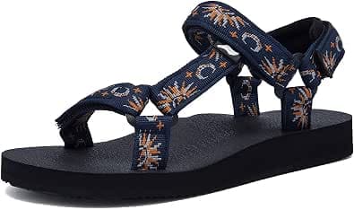 Women's Original Sport Sandals Hiking Sandals with Arch Support Yoga Mat Insole Light Weight Outdoor Water Shoes