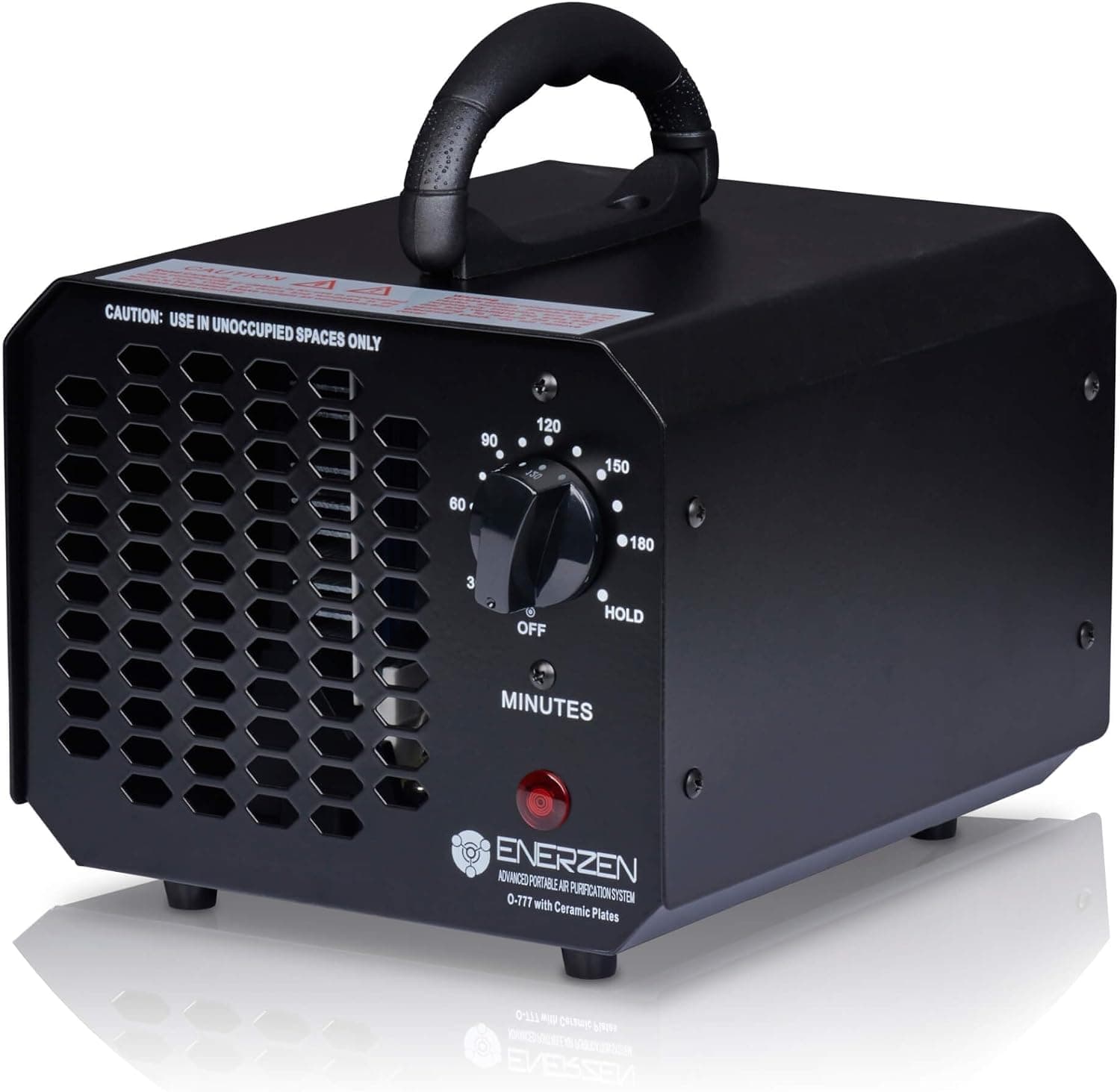 Enerzen Ozone Generator 60,000mg Industrial O3 Air Purifier Deodorizer (60,000mg - Black)