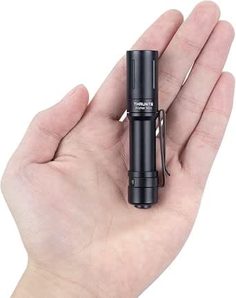 ThruNite Archer Mini EDC Flashlight, USB-C Rechargeable Pocket Flashlights 405 Lumens, IPX8 Waterproof Mini Penlight with Clip for Everyday Carry, Inspection and Emergency Use