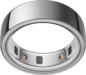 Oura Ring 4 - Silver - Size 8 - Size Before You Buy