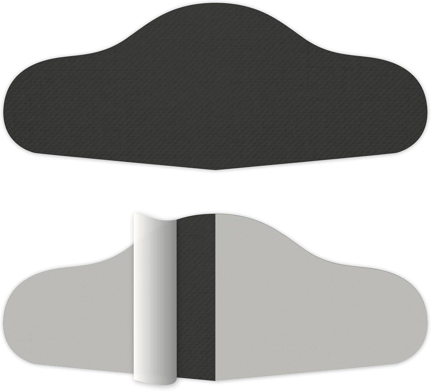 BRIT PATCH Heel Hole Protector 2 Patches Black