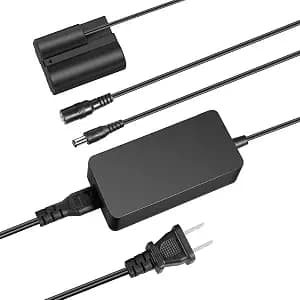 NEEWER NP-W235 Replacement Dummy Battery Coupler Kit, Camera Charger Kit with DC Coupler/AC Adapter/US Plug, AC Power Supply Adapter for FUJIFILM GFX 100 II GFX 100S GFX 50S II X-H2 X-H2S X-S20 X-T4