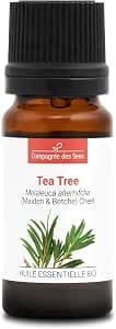 TEA TREE (Melaleuca alternifolia) Organic – 10 ml – Premium Quality Essential Oil – 100% Pure, Natural, ChromaCert Guarantee – Chemotyped & Complete