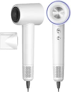 Coolpub High Speed Hair Dryer,150000 RPM Brushless Motor Professional Blow Dryer for Fast Drying,500M Negative Ions Ionic with Magnetic Blow Air Nozzle,Control Quiet Noise, Lightweight for Travel