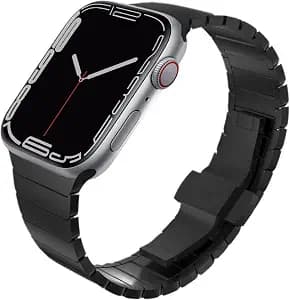 [RECOMMENDED by NYT Wirecutter] Stainless Steel Band Compatible for Apple Watch Band Ultra 3/2/1 49mm Series 11/10 46mm/42mm Series 9/8/7 45mm/41mm Series SE/6/5/4 44mm/40mm Series 3/2/1 42mm/38mm