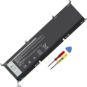 86Wh 69KF2 Battery for Dell XPS 15 9500 9510 9520 Precision 5550 5560 5570 Alienware M15 M17 R3 R4,G15 5510 5511 5515 5520 5521,G7 7500,Inspiron 7510 7610 P87F P91F P45E p100f 70N2F 11.4V
