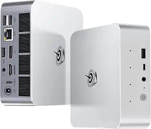 Beelink SER9 PRO+ Mini PC, AMD Ryzen7 H 255 up to 4.9GHz(8C/16T),Mini Computer 32GB LPDDR5X RAM/1TB PCIe4.0x4 SSD AMD Radeon 780M 12core 2600MHz Support 4K Triple Display/WiFi 6/BT5.2/2.5G LAN/USB4
