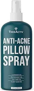 Anti-Acne Pillow Spray, 4 fl oz, Lavender Sleep Spray, Pure Essential Oil Air Freshener, Pillow Linen Spray for Bedding, Aromatherapy Lavender for Sleep, 1000 Sprays