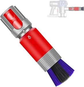 Scratch-Free Dust Brush for Dyson Outsize, V7, V8, V10, V11, V15 Vacuum Cleaner, Dust Brush Head Replacement Accessories for Dyson